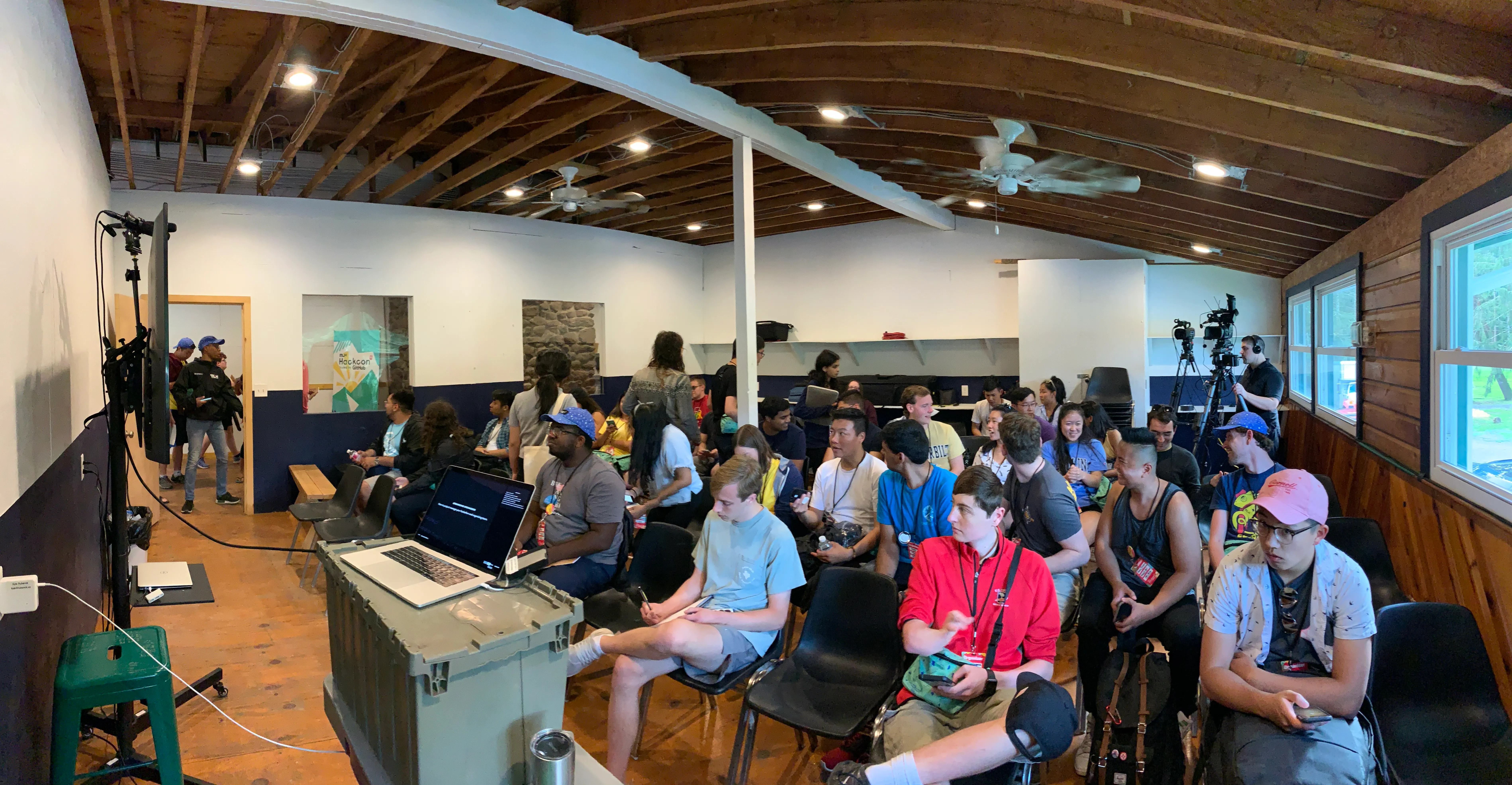 The audience of my talk 